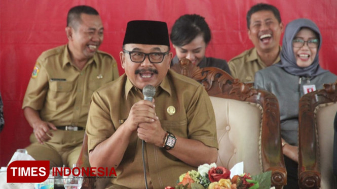 Kepala Dinas Pendidikan dan Kebudayaan Kabupaten Bondowoso, Harimas (FOTO: Moh Bahri/TIMES Indonesia)