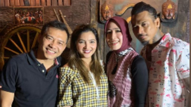 Anang Hermansyah dan Jerinx SID akhirnya bertemu.