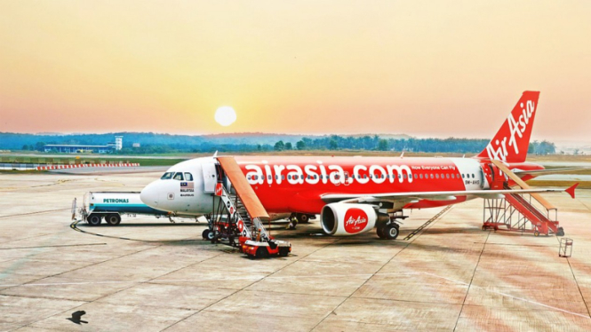 Maskapai AirAsia.