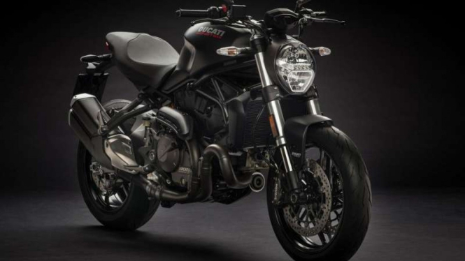 Ilustrasi sepeda motor Ducati