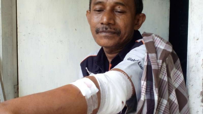 Suparman, korban geng motor di Depok