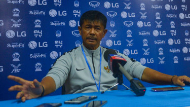 Pelatih Timnas Indonesia U-22 Indra Sjafri