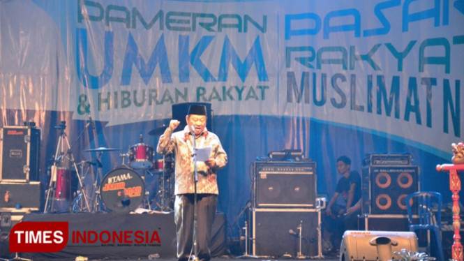 Apresiasi Pasar Rakyat Muslimat NU Jatim (FOTO: Rudi Mulya/TIMES Indonesia)