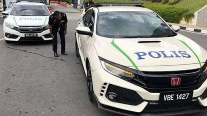 Polisi Malaysia/Ilustrasi.