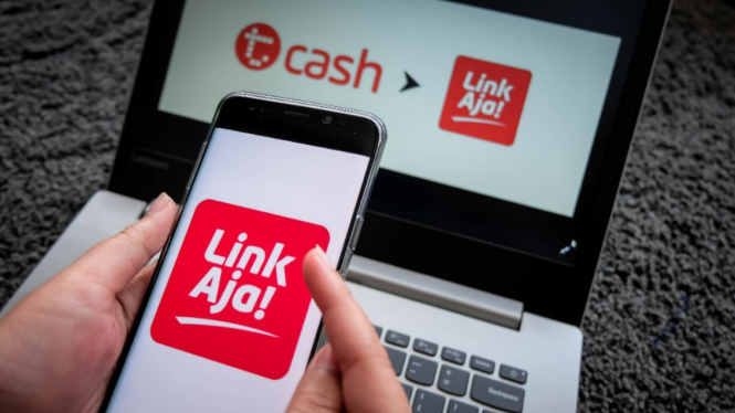 Tcash menjadi LinkAja.