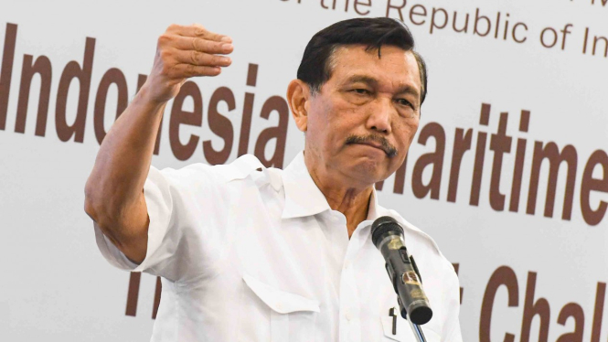Menteri Koordinator Bidang Kemaritiman, Luhut Binsar Pandjaitan.