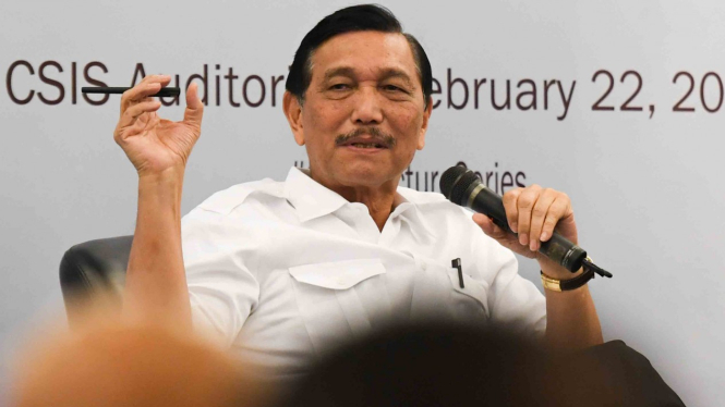 Menteri Koordinator Bidang Kemaritiman, Luhut Binsar Pandjaitan
