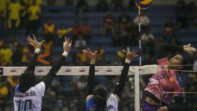 Final Proliga Jakarta PGN Popsivo vs Jakarta Pertamina Energi.