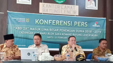 Bupati Musi Banyuasin, Dodi Reza Alex (kedua dari kanan)