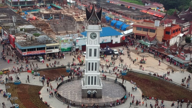 Jam Gadang (foto ilustrasi Kota Bukittinggi)