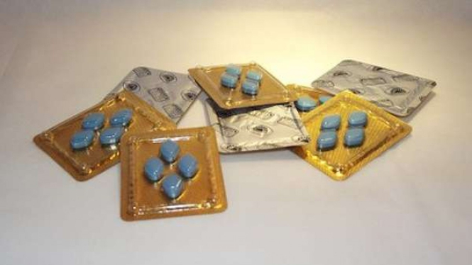 Ilustrasi obat Viagra. 