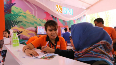 Booth BNI di BNI Java Jazz Festival 2019