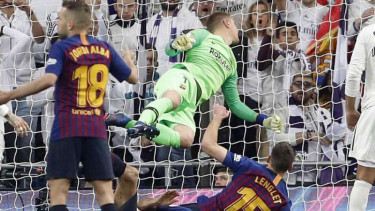 Duel Real Madrid vs Barcelona.
