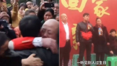 Cheng Xueping bertemu dengan orangtuanya