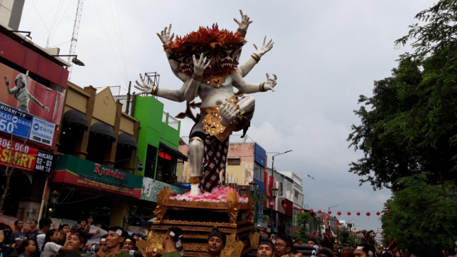 Pawai Ogoh-ogoh di Yogyakarta