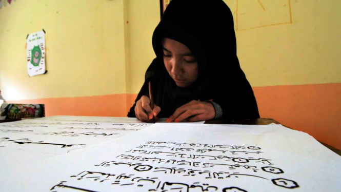 Ilustrasi murid Madrasah Aliyah Negeri (MAN).