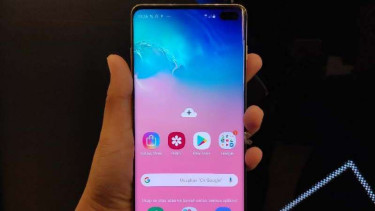 Samsung Galaxy S10.
