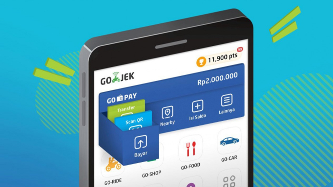 Uang digital GoPay.