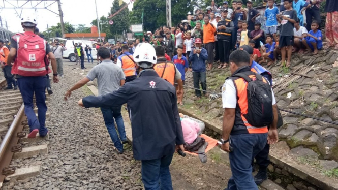 Ilustrasi kecelakaan kereta