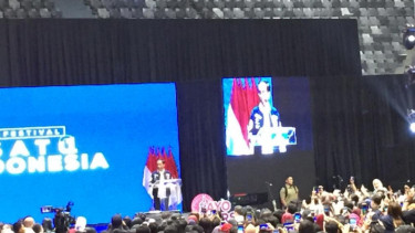 Joko Widodo di Festival Satu Indonesia.