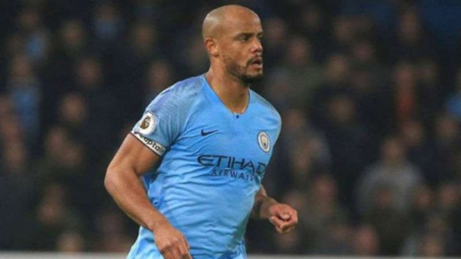 Kapten Manchester City, Vincent Kompany.