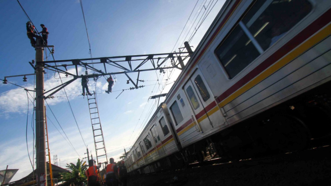 Ilustrasi KRL.