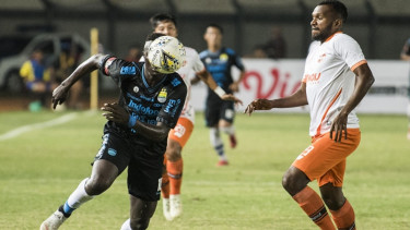 Pertandingan Persib melawan Perseru di Piala Presiden 2019
