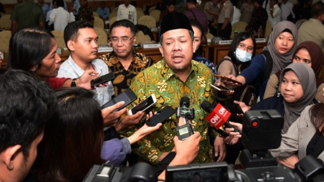 Wakil Ketua DPR RI Koordinator Bidang Kesejahteraan Rakyat Fahri Hamzah.