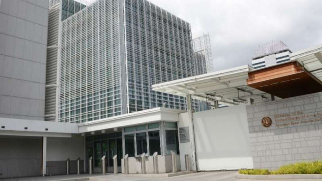 Gedung Kedubes AS di Jakarta 