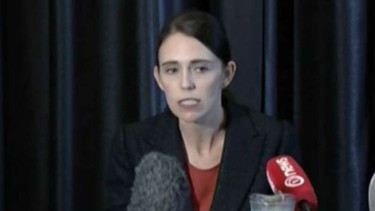 Perdana Menteri Selandia Baru Jacinda Ardern.