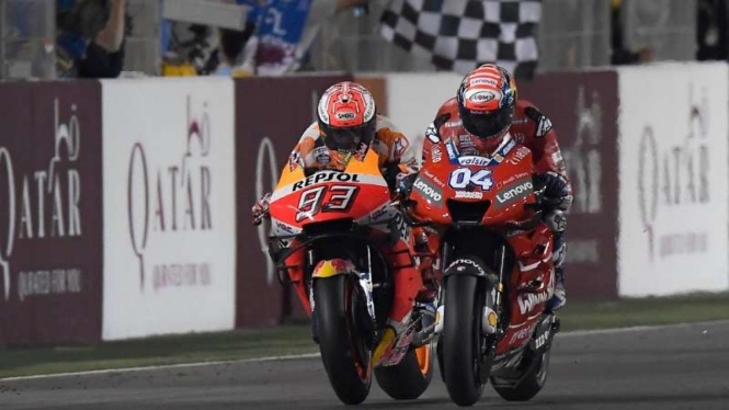 Marc Marquez vs Andrea Dovizioso
