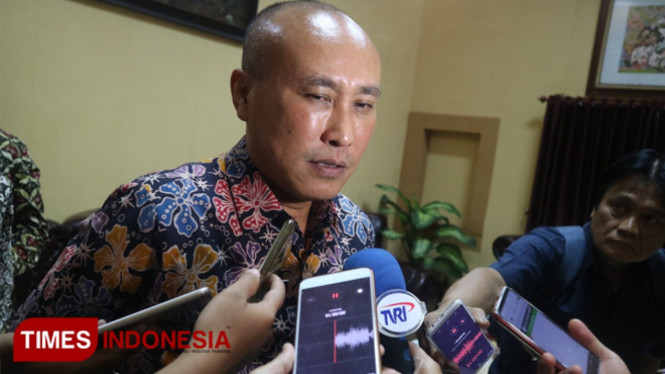 Ir Wahid Wahyudi, Asisten Perekonomian dan Pembangunan Sekretaris Daerah Provinsi Jawa Timur. (Foto : Leli Yuana)