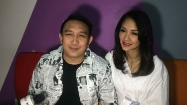 Augie Fantinus dan istri.