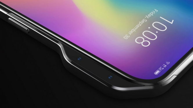 Desain konsep smartphone Axon V ZTE