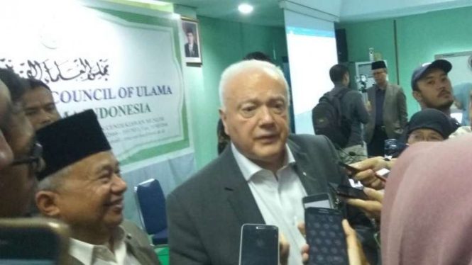 Dubes Australia untuk Indonesia Gary Quinlan di MUI, Jakarta