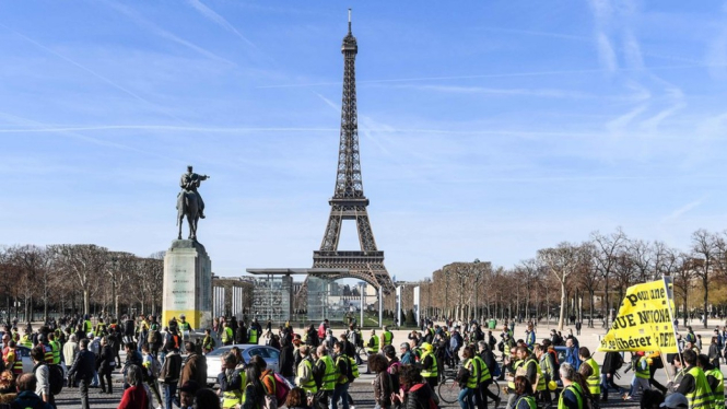 Di Paris, biaya potong rambut bagi perempuan rata-rata mencapai US$119,04 atau sekitar Rp1,6 juta.-Getty Images