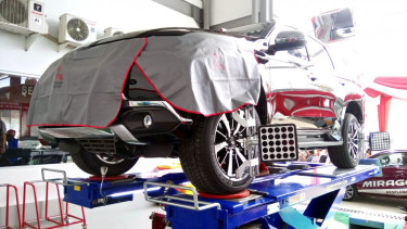 Spooring dan balancing mobil