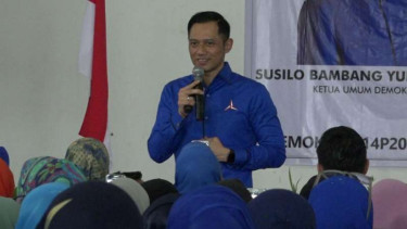 Agus Yudhoyono saat berada di Sumbar