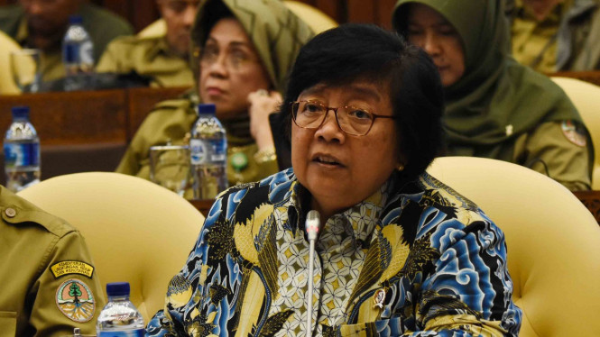 Menteri Lingkungan Hidup dan Kehutanan, Siti Nurbaya