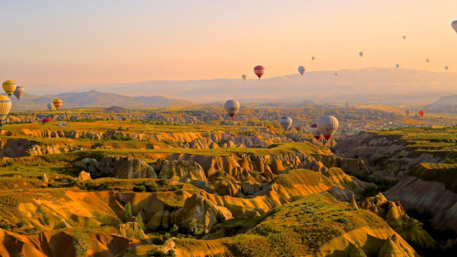 Tempat Wisata Populer Turkiye, Kapadokia.