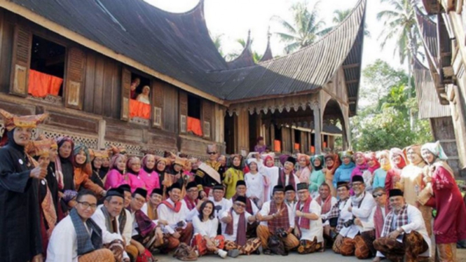 Salah satu situs Saribu Rumah Gadang Solok Selatan