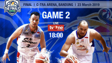 Duel game 2 Final IBL 2018-2019, Stapac Jakarta vs Satria Muda Jakarta