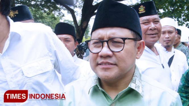 Ketua Umum PKB, Muhaimin Iskandar (Cak Imin) (FOTO: Binar Gumilang/TIMES Indonesia)