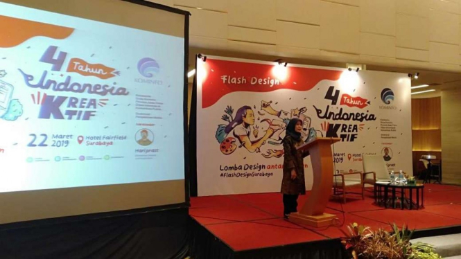 Gelaran acara Flash Desain Kominfo