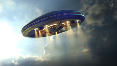 Ilustrasi UFO.