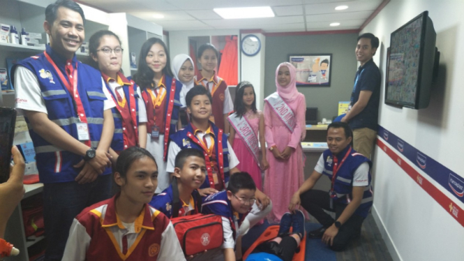 First Aid Rescue establishment di Kidzania.