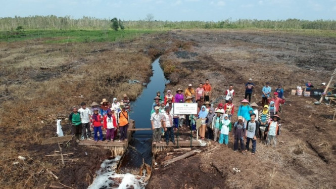Desa Sebangau Mulya, Kecamatan Sebangau Kuala, Kabupaten Pulang Pisau, Provinsi Kalimantan Tengah. 