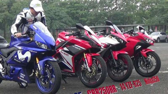 Media Jepang tes motor sport di Sirkuit Sentul