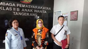 Politikus Golkar Eni Saragih di Lapas Tangerang