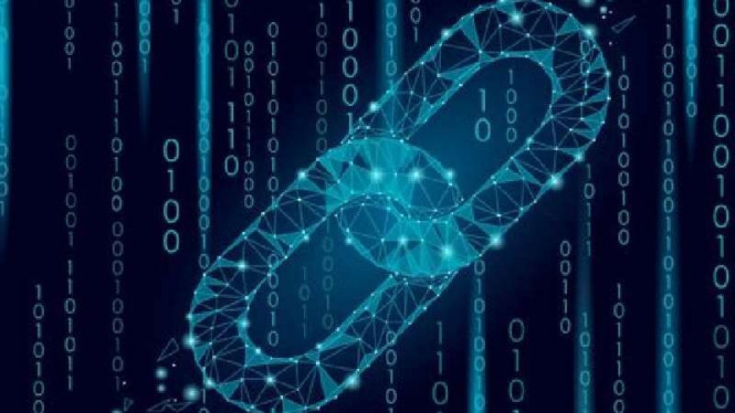 Ilustrasi teknologi Blockchain.